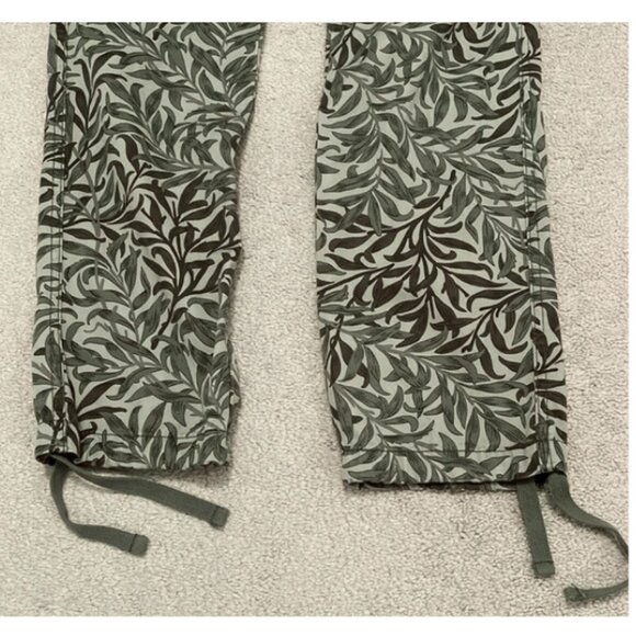 Matchstick NWT Men's Green Max Leaf Print Chino Jogger Pants, Size 36x32 - Picture 6 of 8